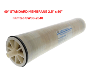 Membrane: 2.5″ x 40″ Filmtec SW30-2540