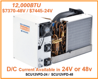 Frigomar 12,000BTU 48/24VDC SCU12VFD-48 / 24